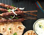 Obrázek k receptu Kebab, akroška a chlebové placky
