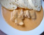 Obrázek k receptu Kuře na smetaně a paprice. Rodinný recept.