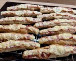 Obrázek k receptu Anglické rohlíky se slaninou a sýrem